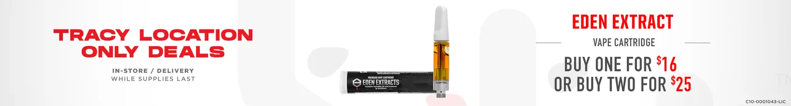 Eden Extracts 2 for $25